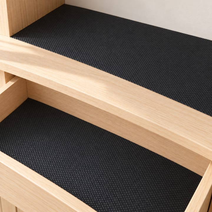 EVA Diamond Grid Shelf and Drawer Liner, Black diamond grid