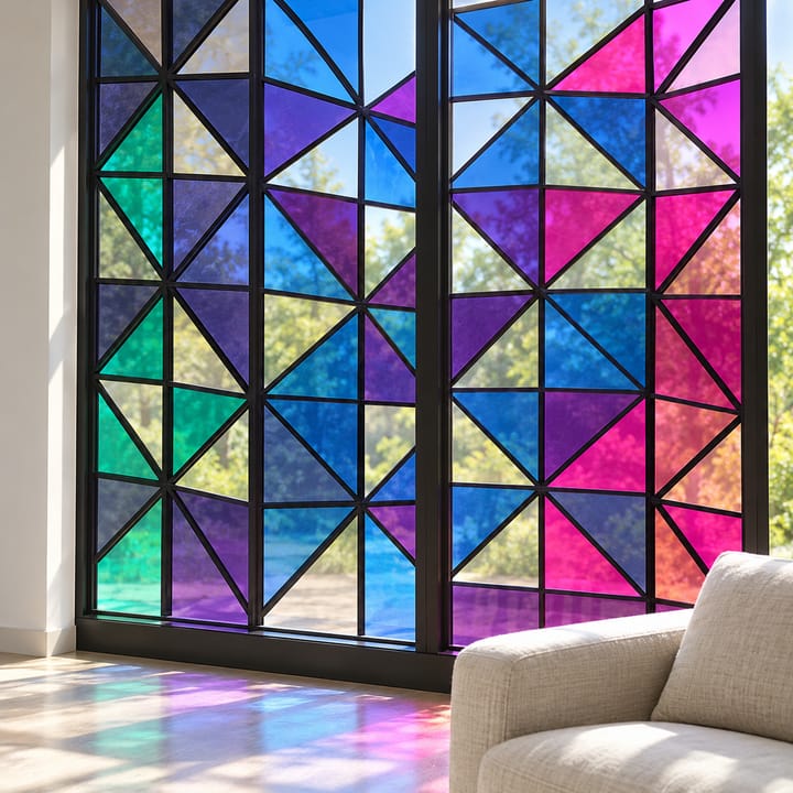 Stained Glass Window Film Sheets