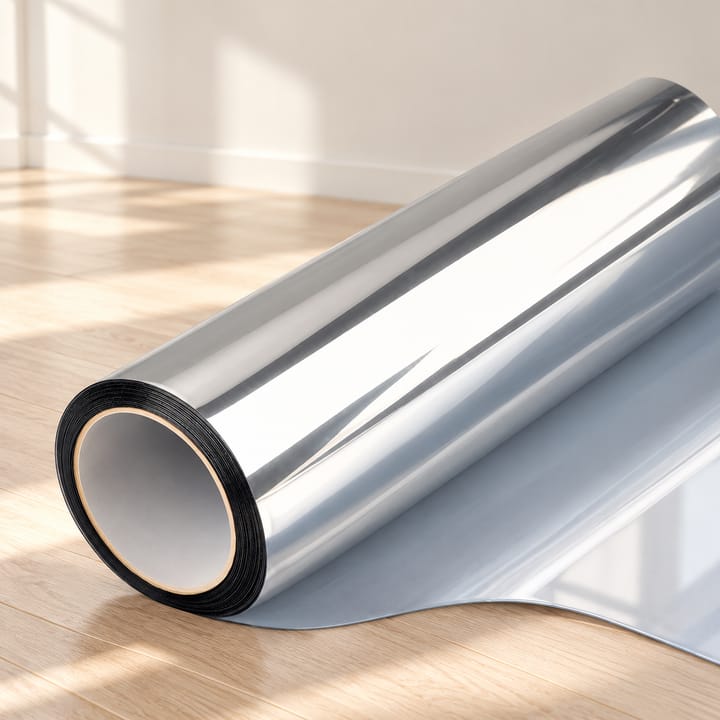 Daytime Mirror Window Tint Roll, Silver