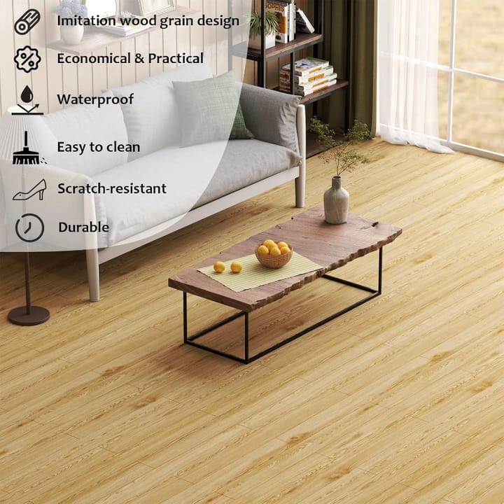 Adhesive Vinyl Floor Plank Roll