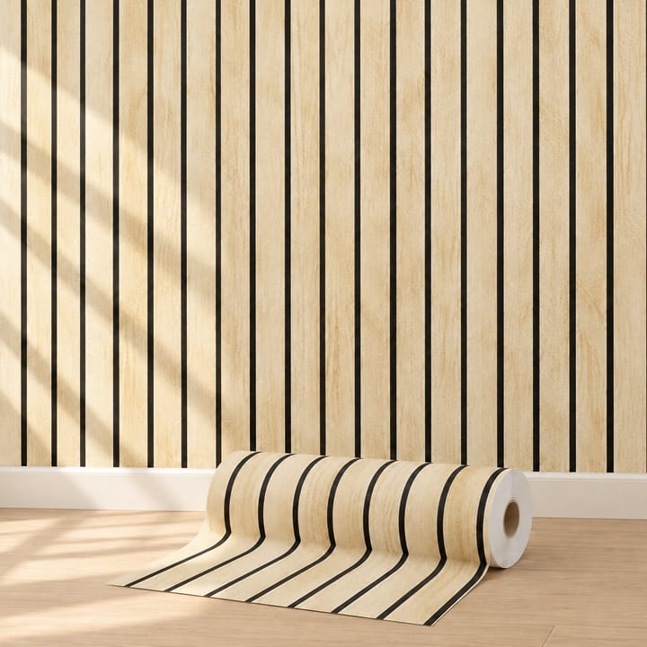 Grid Plaid Peel and Stick Wallpaper, Brown