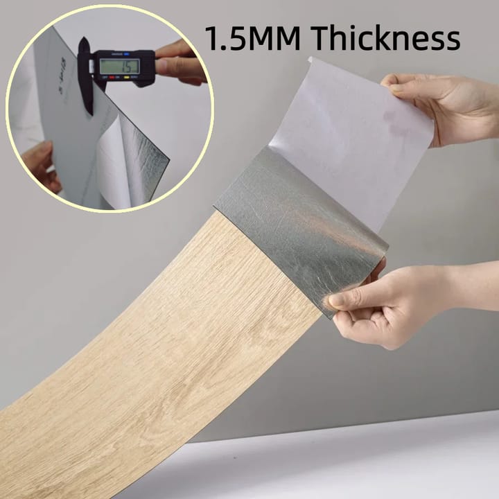 Wood Grain Peel and Stick Floor Tiles