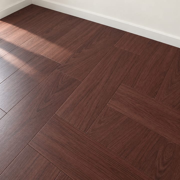 Wood Grain Peel and Stick Floor Tiles, Dark brown wood