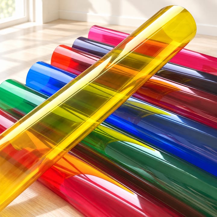 Colorful Stained Glass Window Cling Roll