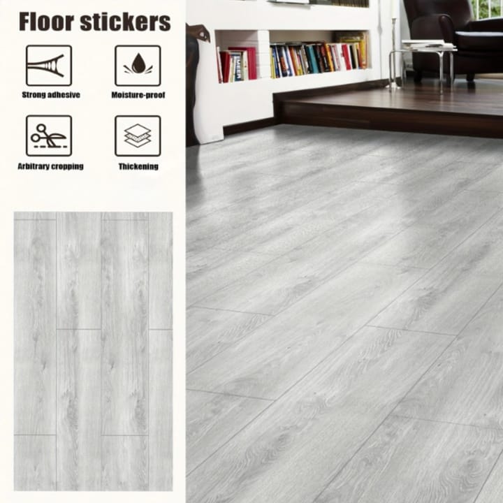 Wood Grain Peel and Stick Floor Tiles