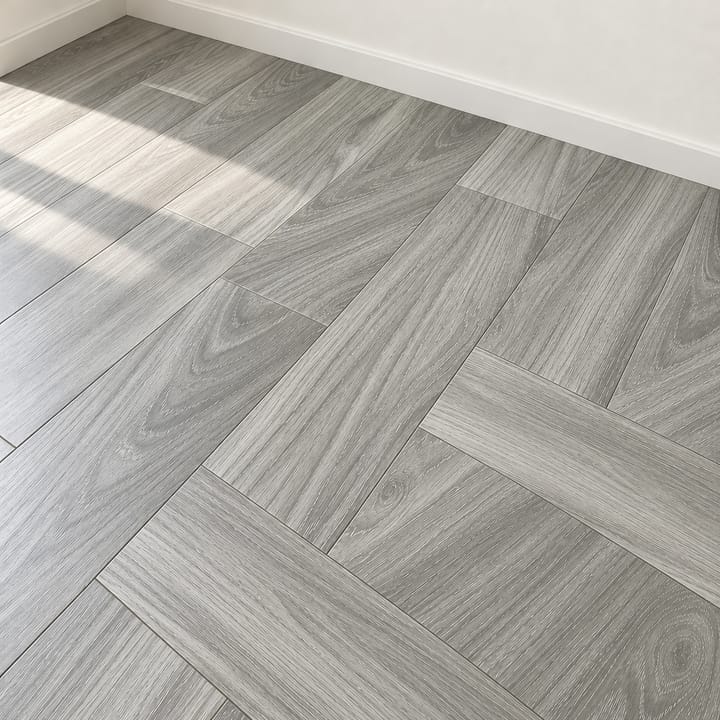 Wood Grain Peel and Stick Floor Tiles, Gray wood