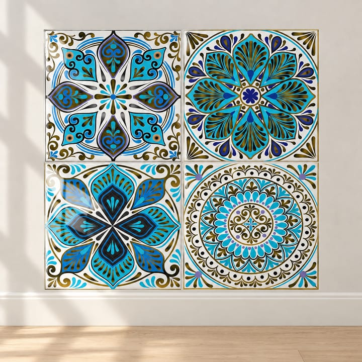 Mandala Peel and Stick Tile Sticker
