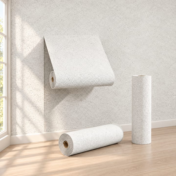 Soft 3D Wall Panel Roll, White