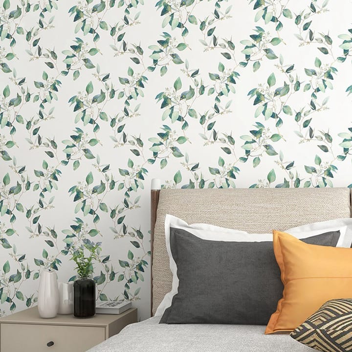 Vintage Floral Leaf Peel and Stick Wallpaper