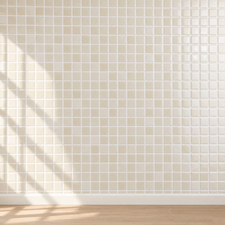 Mosaic Peel and Stick Tile Sheets, Cream mosaic