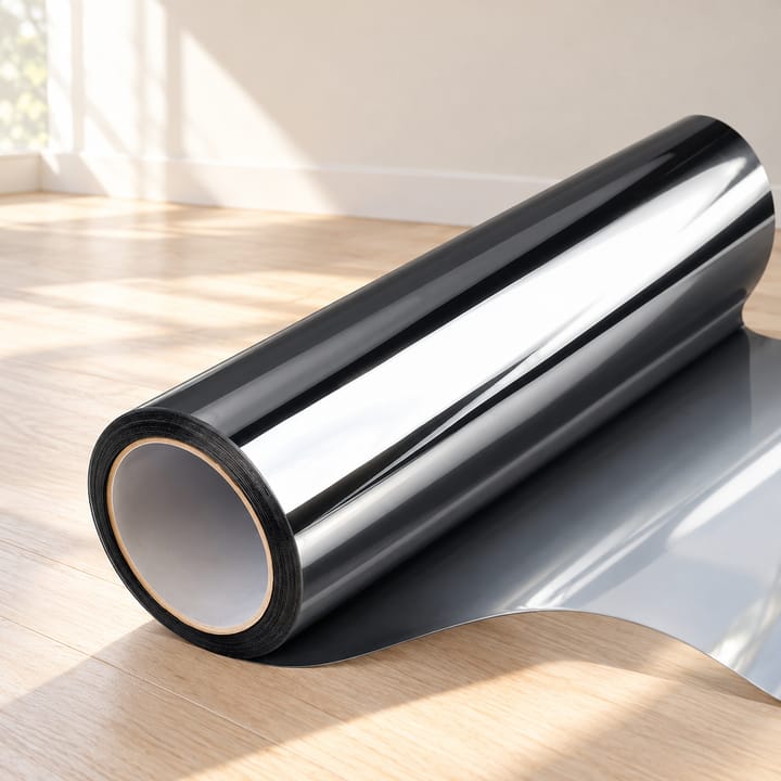 Daytime Mirror Window Tint Roll, Black