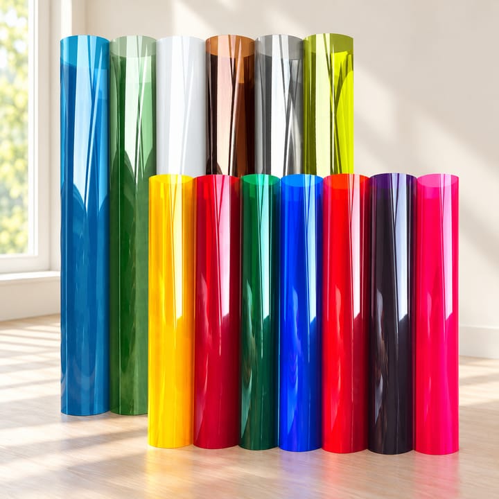 Colorful Stained Glass Window Cling Roll