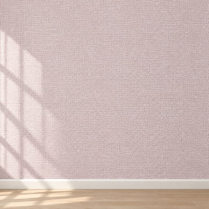Textured Linen Peel and Stick Wallpaper, Pink linen