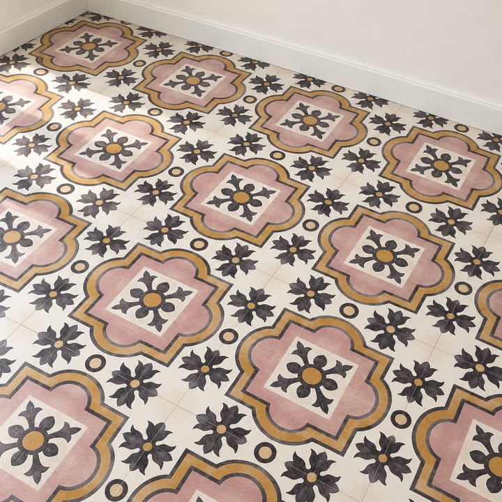 Garden Medley Peel and Stick Floor Tiles