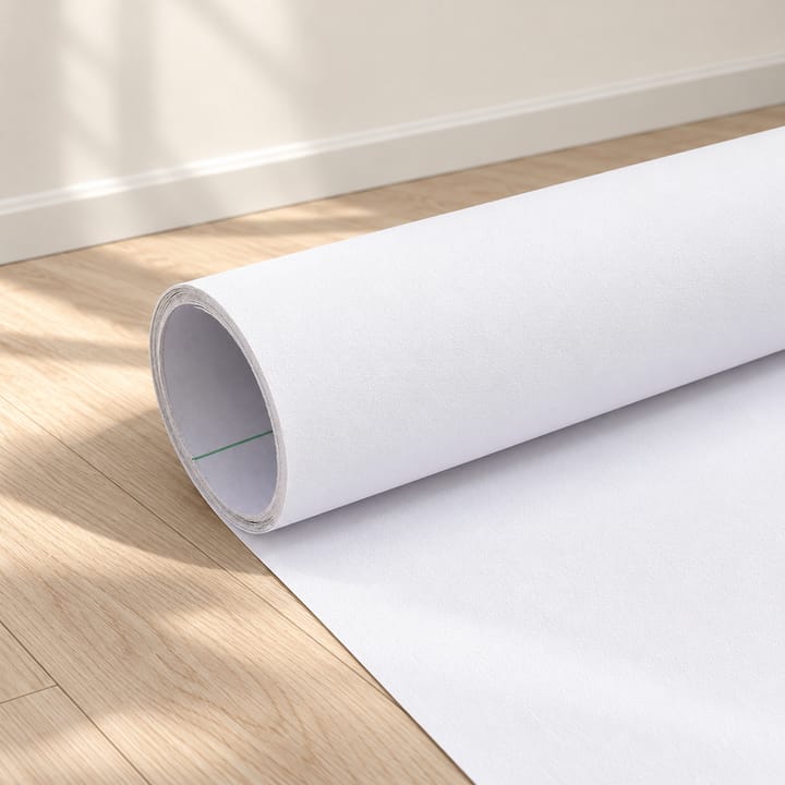 Matte Solid Peel and Stick Wallpaper, Matte white