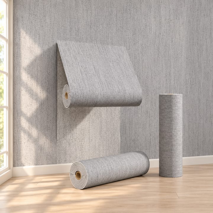 Soft 3D Wall Panel Roll, Dark gray