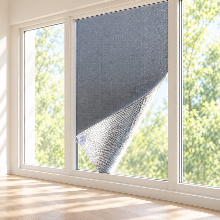 Aluminum Foil Sunshade Window Film