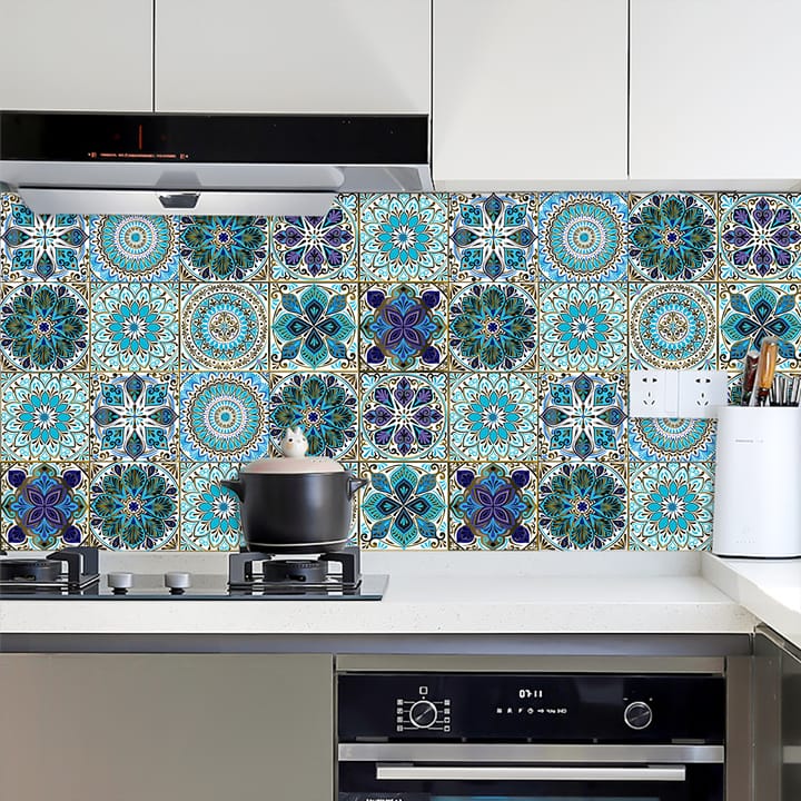 Mandala Peel and Stick Tile Sticker
