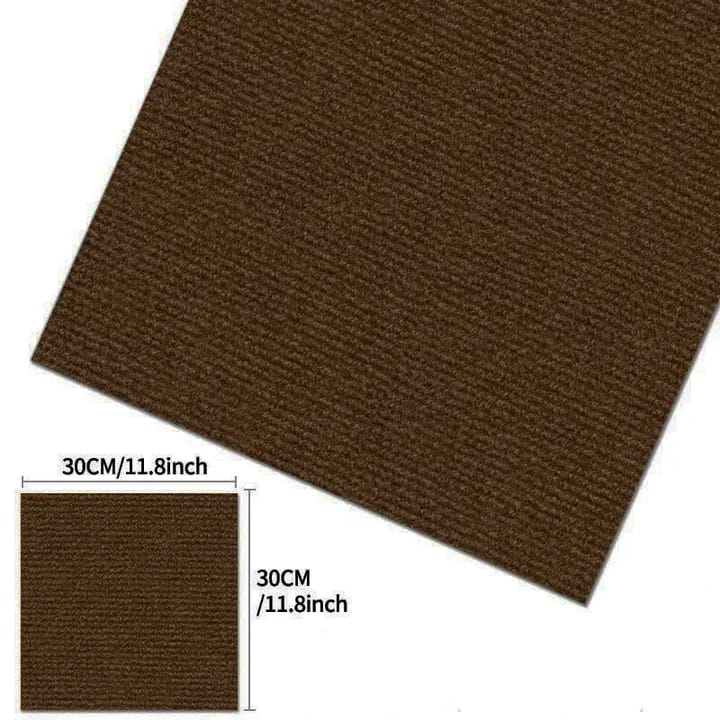 Soft Step Carpet Tile, Brown