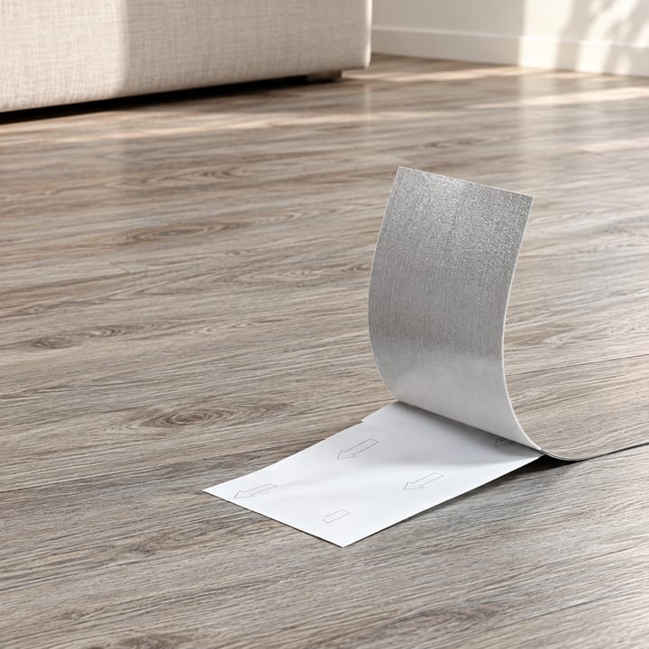 Self-Adhesive Wood Grain Vinyl Floor Tiles