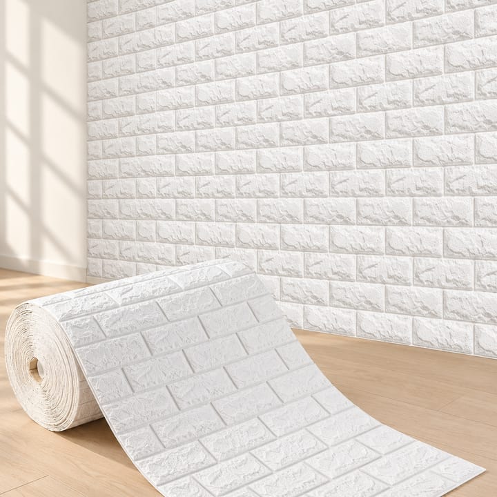 Embossed Foam Brick Wall Panel