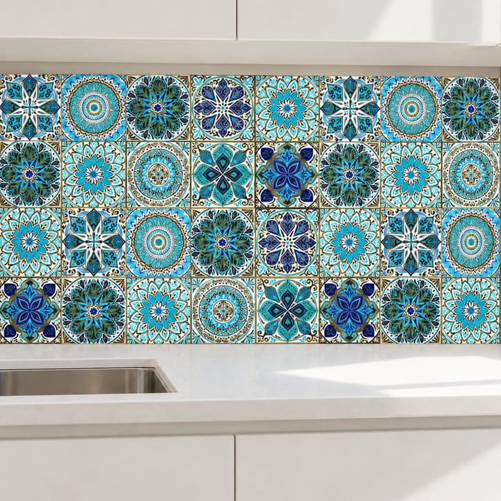 Mandala Peel and Stick Tile Sticker