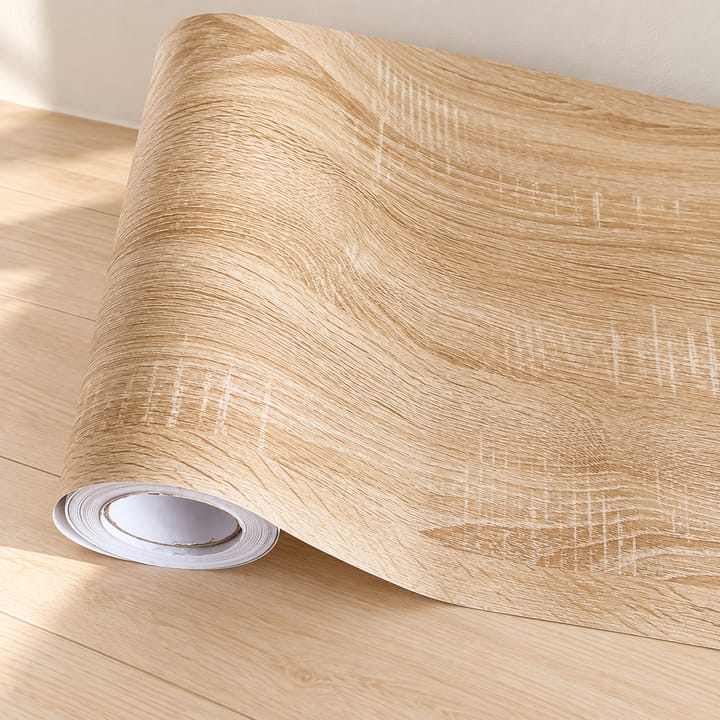 Light Beige Wood Grain Contact Paper