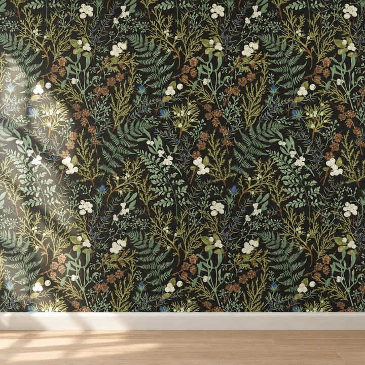 Black Forest Floral Peel and Stick Wallpaper