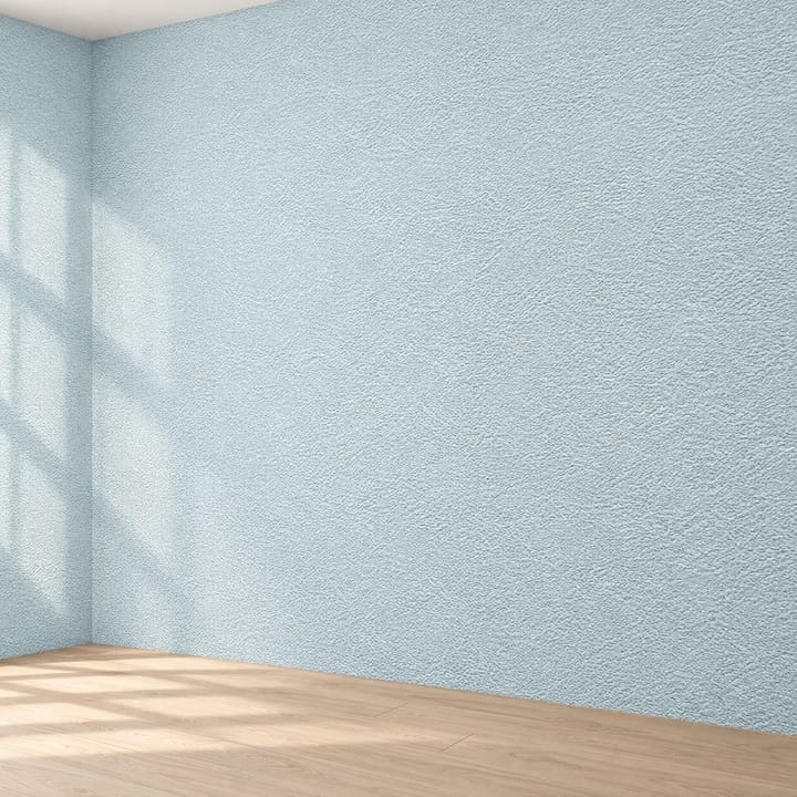 Textured Linen Peel and Stick Wallpaper, Azure blue diatom