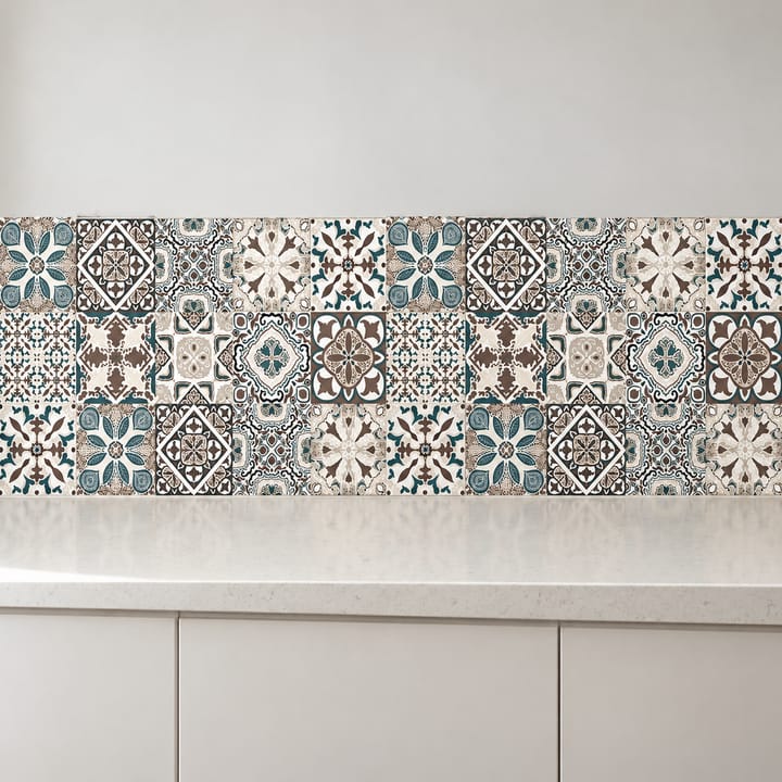Medallion Mix Peel and Stick Tile Sticker