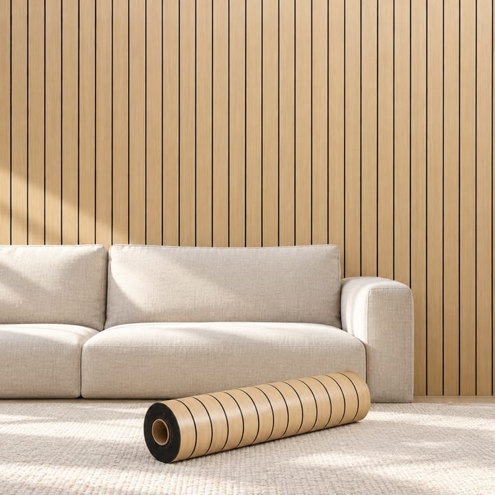 Wood Grain Peel and Stick Slat Wall Panels