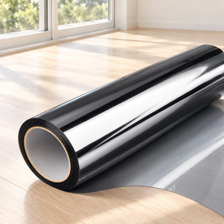 Mirror Window Tint Film Roll, Black translucent