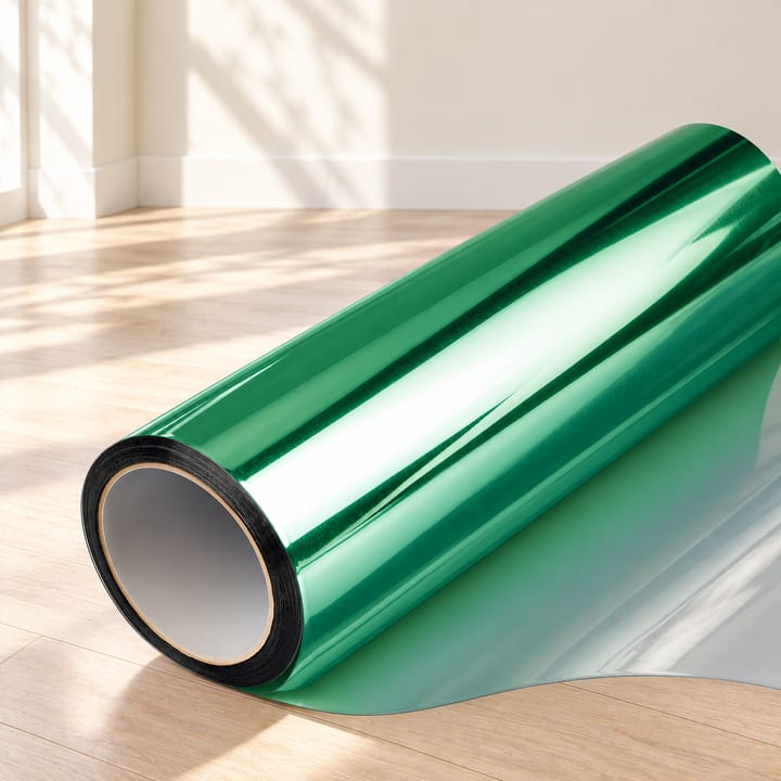 Daytime Mirror Window Tint Roll, Green