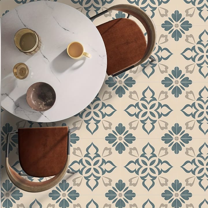 Garden Medley Peel and Stick Floor Tiles