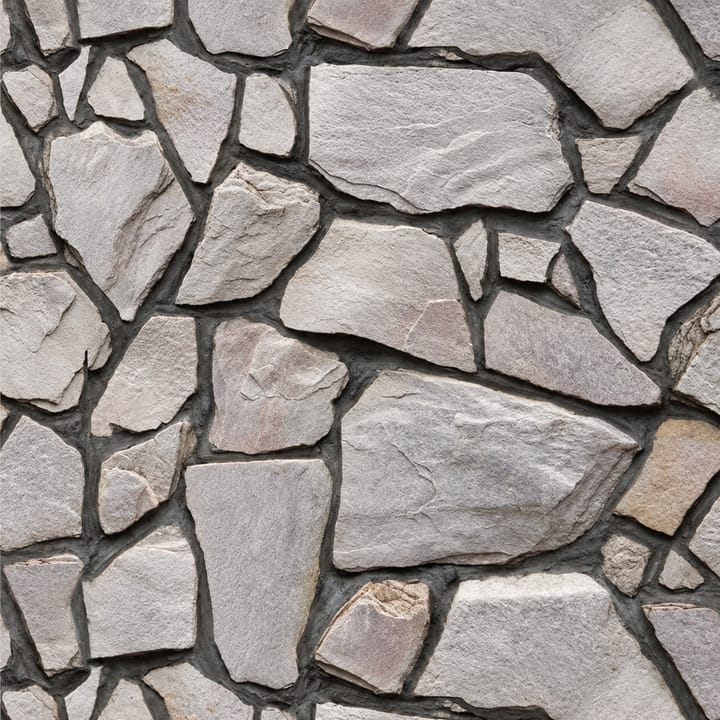 Stone and Pebble Peel and Stick Tile, Light gray stone