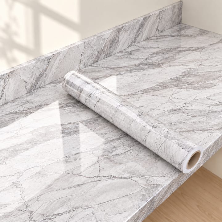Marble Pattern Self-Adhesive Contact Paper, Beige marble