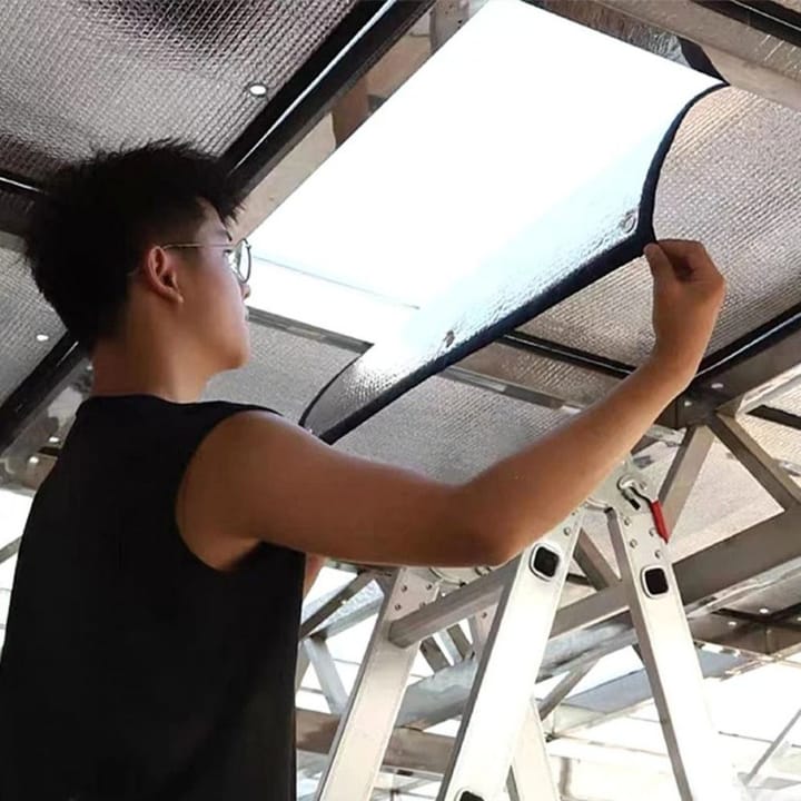 Aluminum Foil Sunshade Window Film